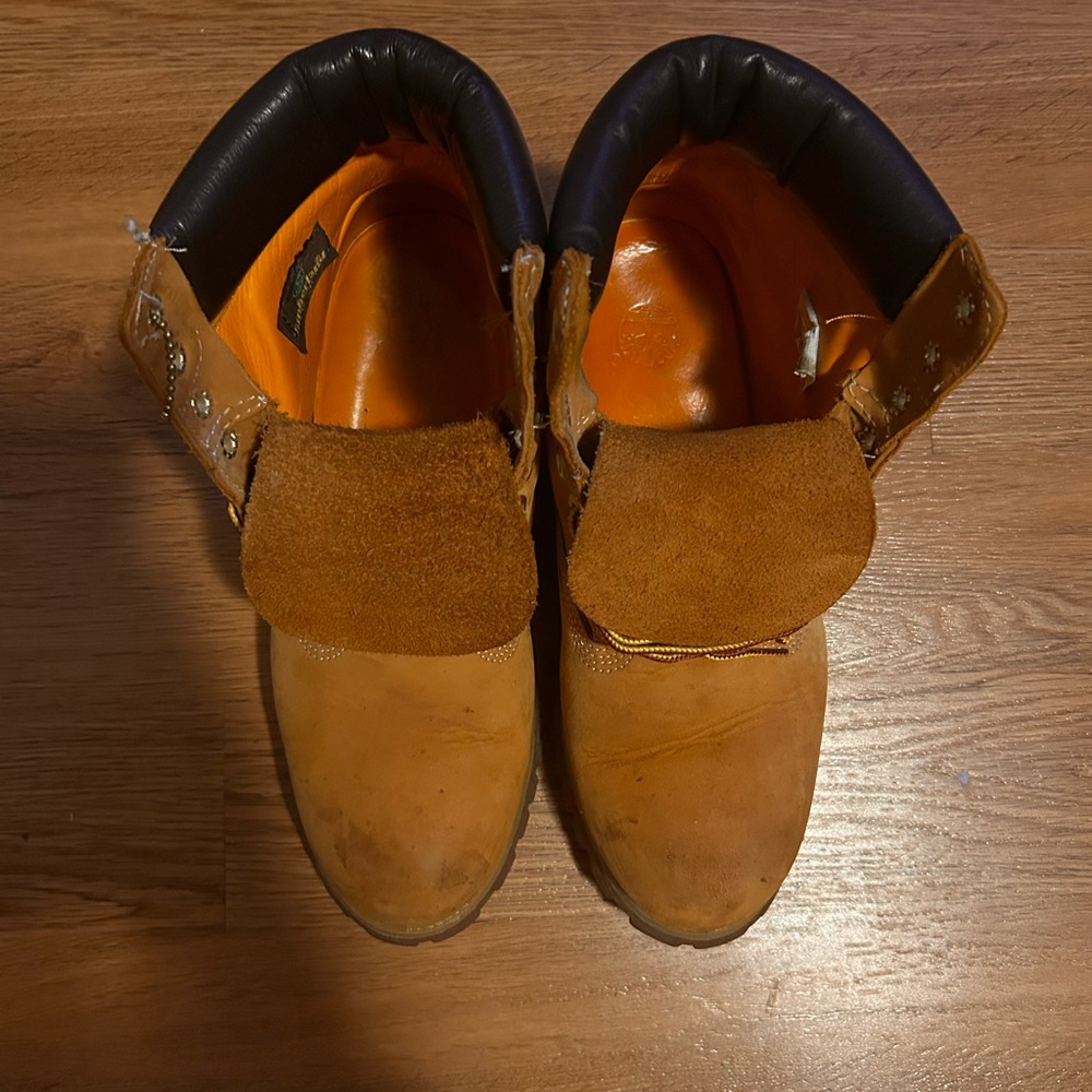Timberland Men's Tan Leather Boots